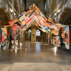 Hermann Josef Hack: Basislager / Base Camp. Kunst-Station Sankt Peter Köln, 2015. Foto: Andreas Pohlmann Hermann Josef Hack: Basislager / Base Camp. Kunst-Station Sankt Peter Köln, 2015. Foto: Andreas Pohlmann